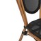 Flash Furniture Marseille Thonet French Bistro Stacking Chair, Black Textilene and Bamboo Print Aluminum Frame, 4PK 4-SDA-AD642002S-TXT-BK-NAT-GG - alternate 9